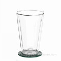 Twin Walled Glass Cup With Custom Logo